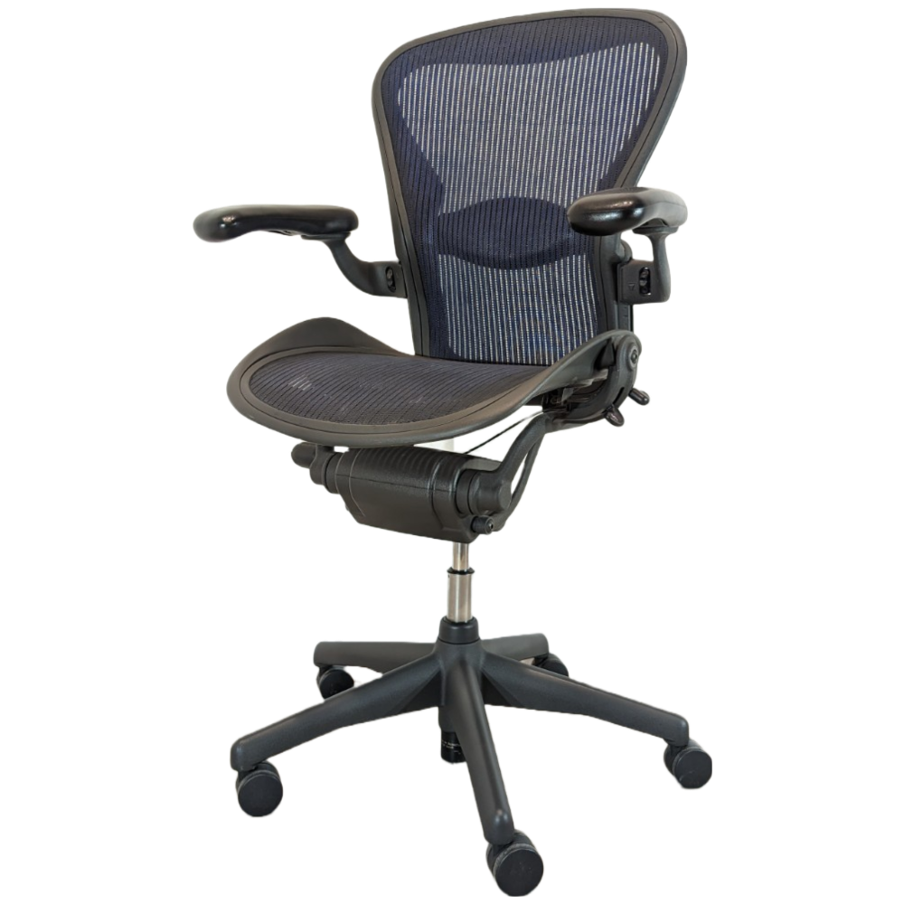 Herman Miller Aeron Mesh Office Chair - Blue